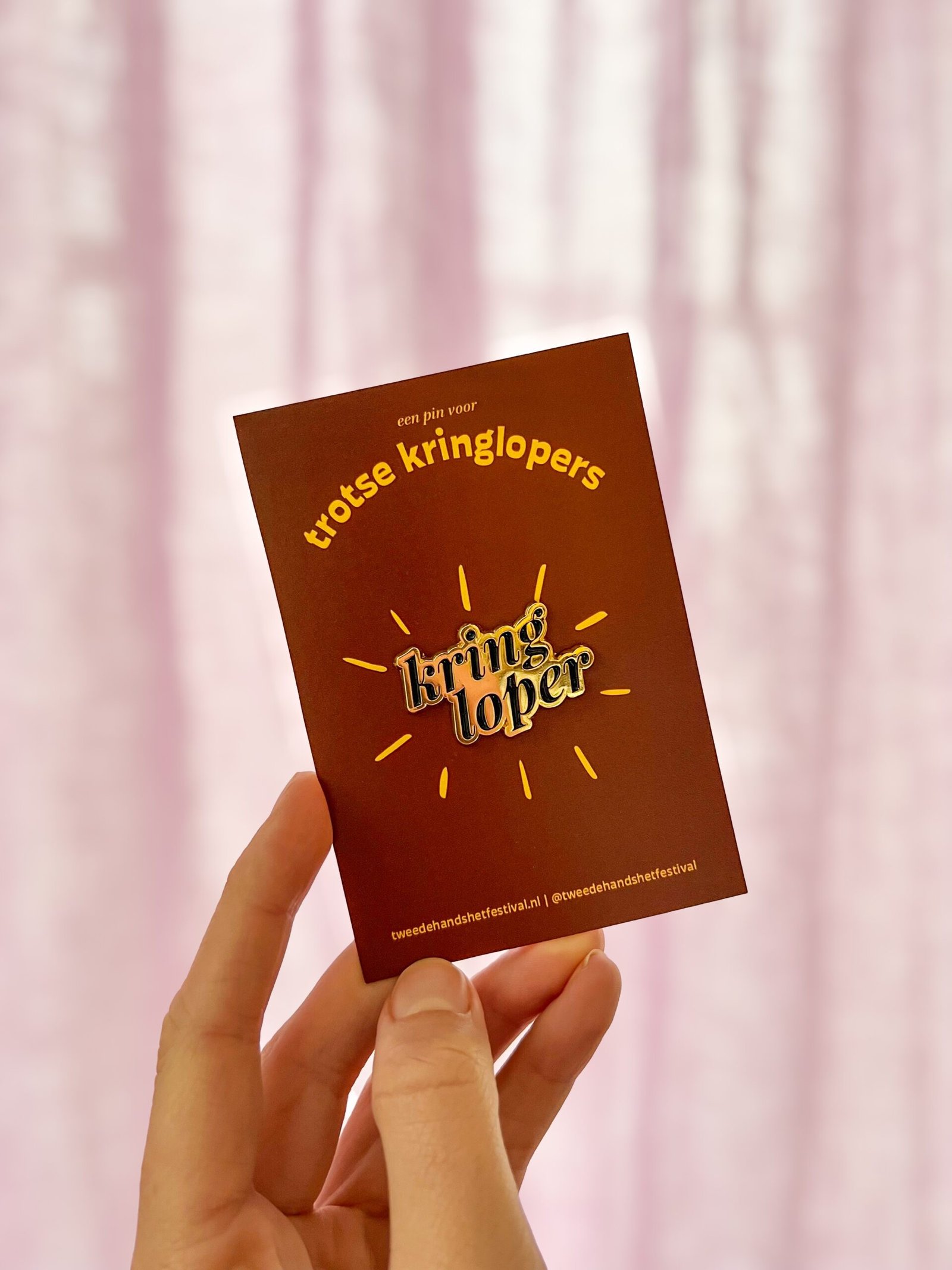 Kringloper pin - Afbeelding 3